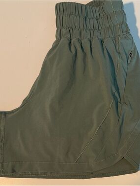 lululemon athletica women’s Olive Athletic Shorts